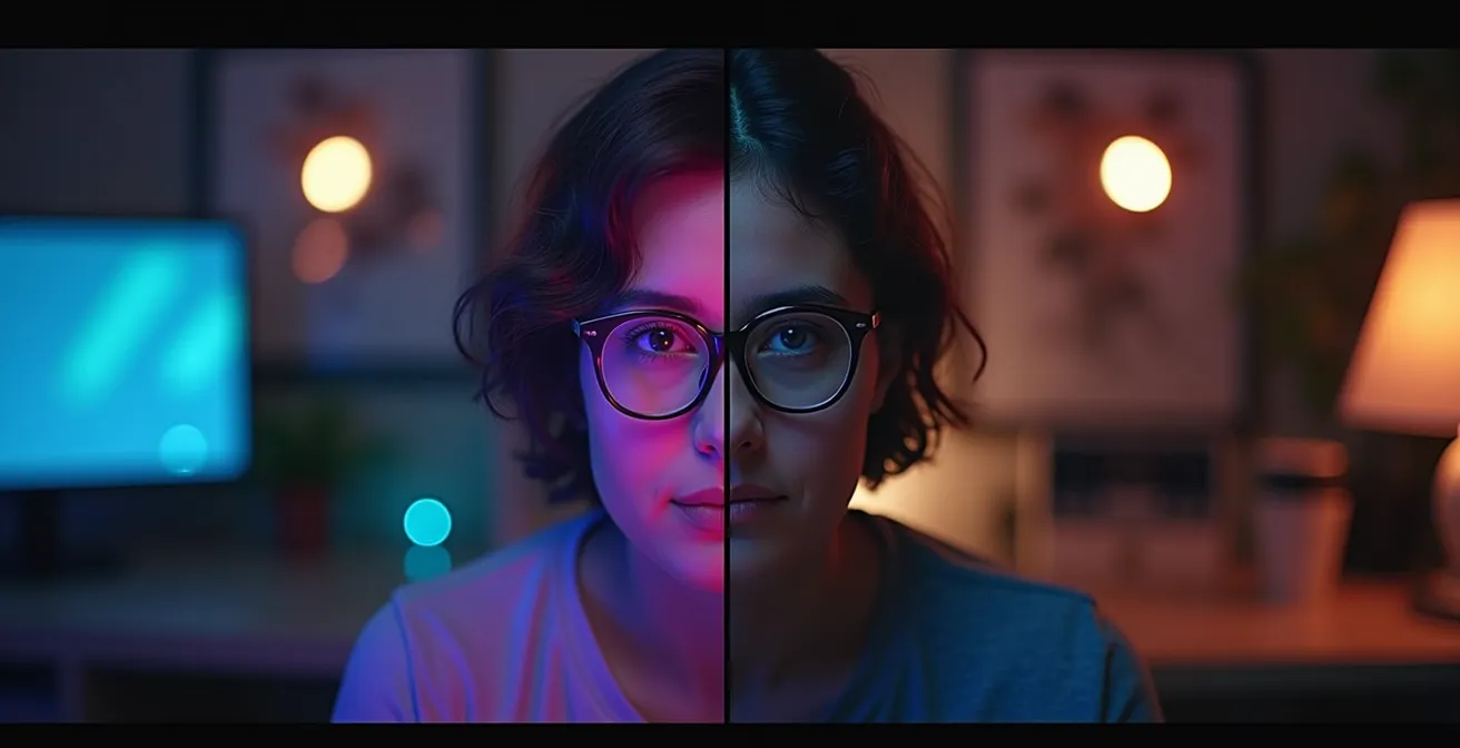 Visuel comparatif des encodeurs vidéo NVENC (Nvidia) et VCN (AMD) en contexte de création de contenu
