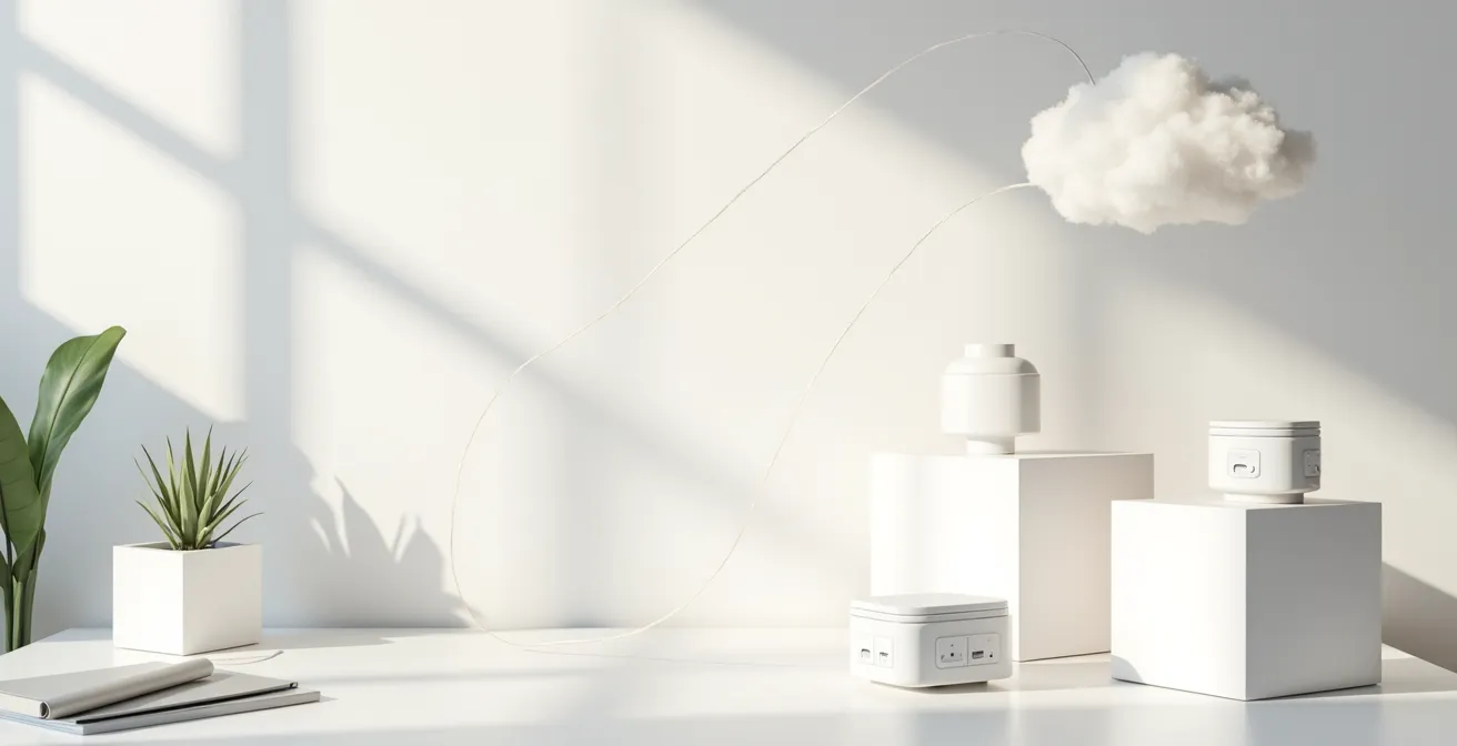 Serveur NAS domestique avec disques en miroir pour sauvegarde automatique